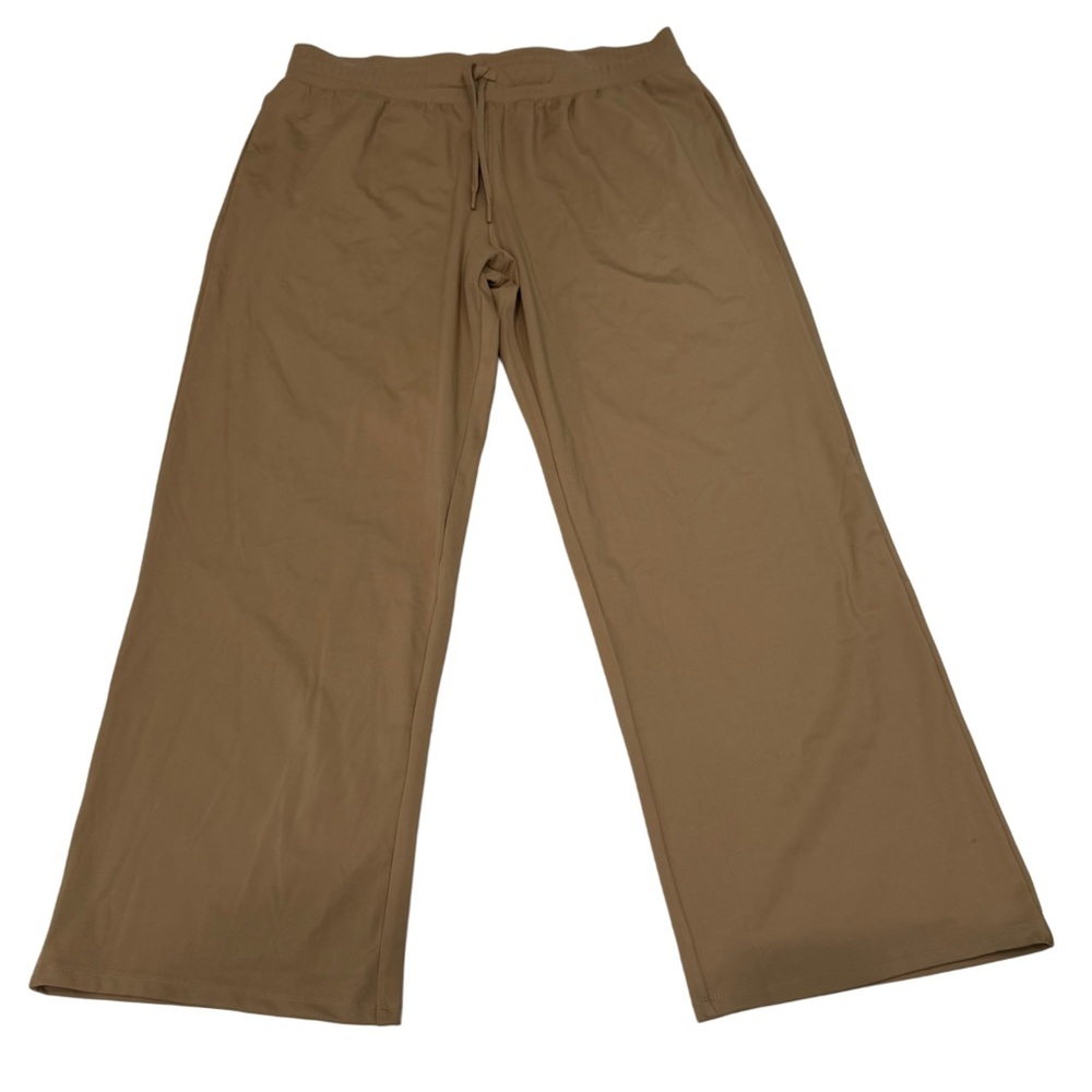 Under Armour Women’s Essential Open Hem‎ Pant Light Brown 2XL NWT